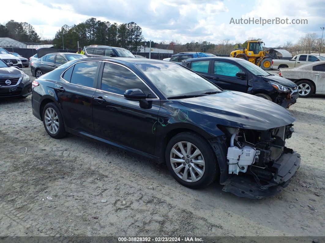 2019 Toyota Camry Le Black vin: 4T1B11HKXKU774961