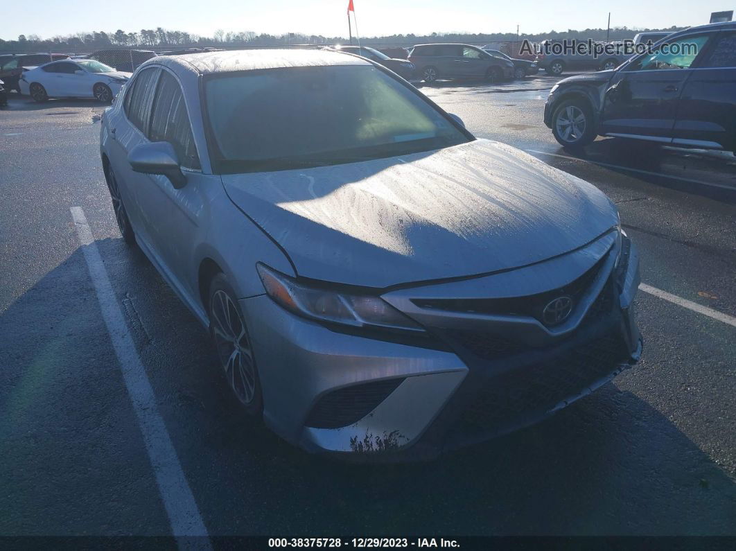 2019 Toyota Camry Se Silver vin: 4T1B11HKXKU802810