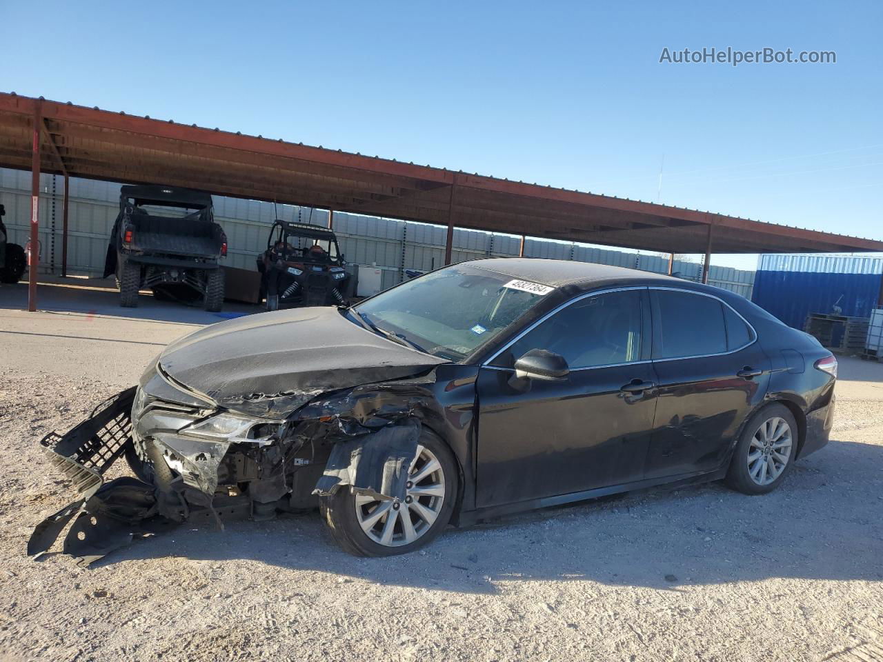 2019 Toyota Camry L Silver vin: 4T1B11HKXKU808235