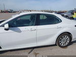 2019 Toyota Camry Le White vin: 4T1B11HKXKU818599