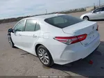 2019 Toyota Camry Le White vin: 4T1B11HKXKU818599