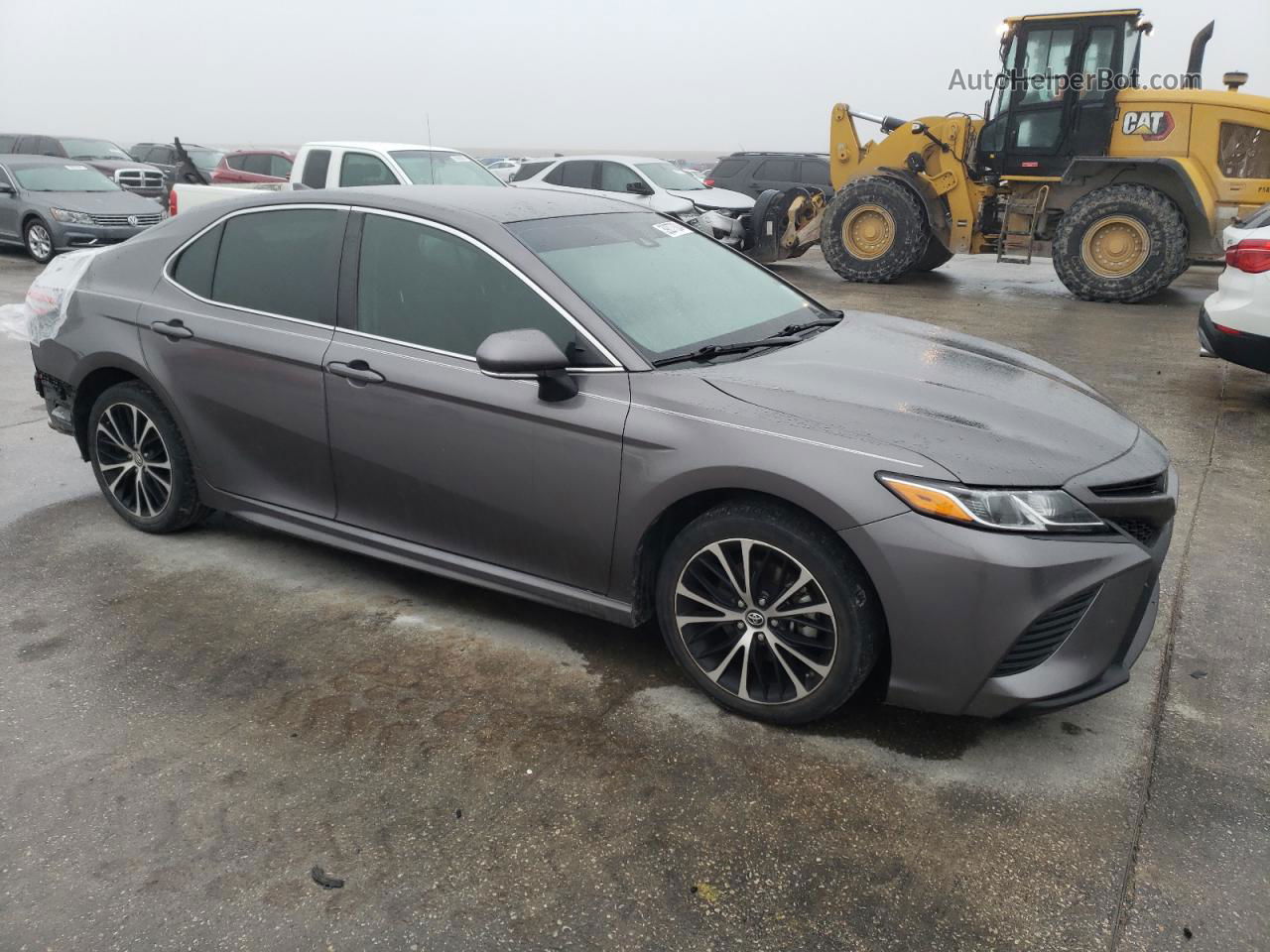 2019 Toyota Camry L Gray vin: 4T1B11HKXKU855183