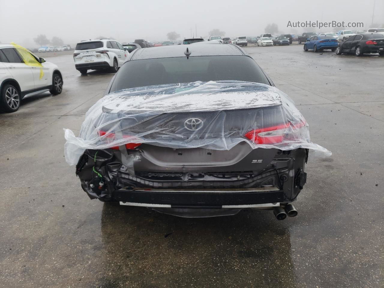 2019 Toyota Camry L Gray vin: 4T1B11HKXKU855183