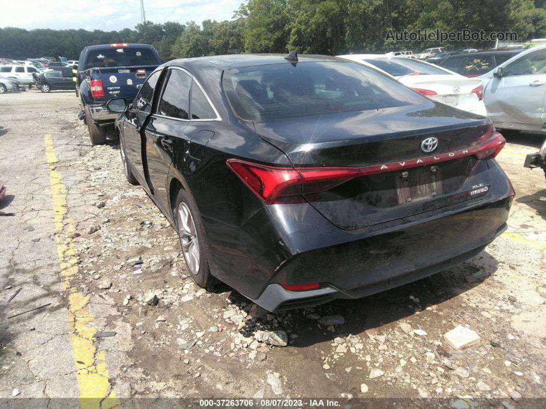 2019 Toyota Avalon Hybrid Black vin: 4T1B21FB0KU002677