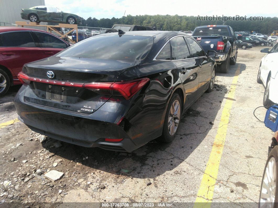 2019 Toyota Avalon Hybrid Black vin: 4T1B21FB0KU002677