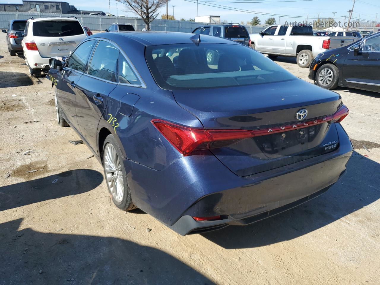 2019 Toyota Avalon Xle Синий vin: 4T1B21FB0KU010522