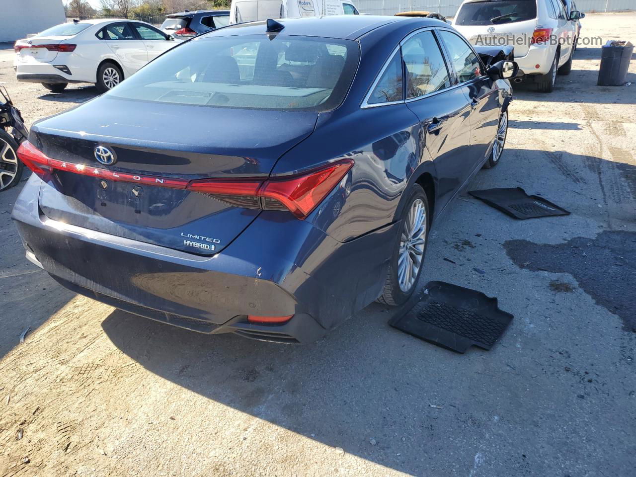 2019 Toyota Avalon Xle Blue vin: 4T1B21FB0KU010522