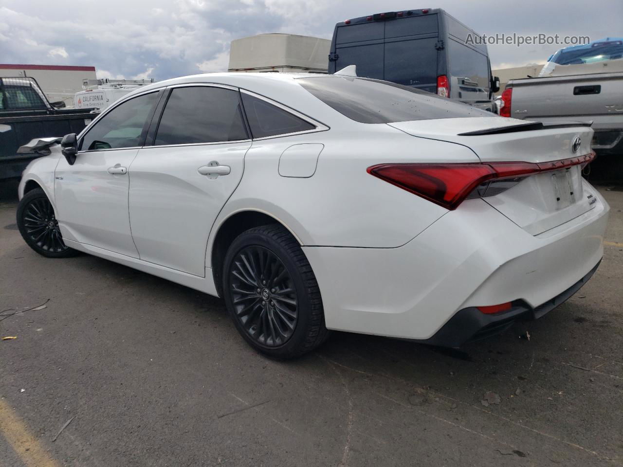 2019 Toyota Avalon Xle White vin: 4T1B21FB0KU010889