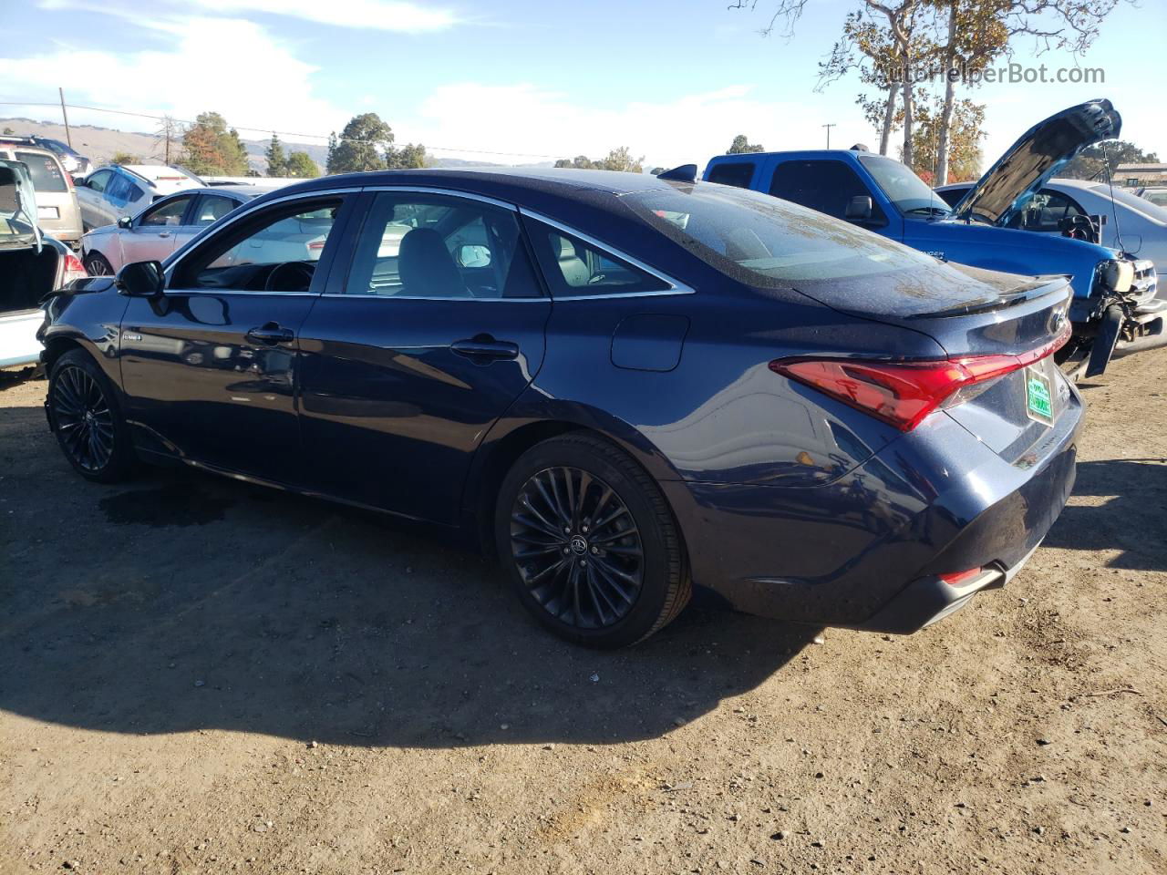 2019 Toyota Avalon Xle Blue vin: 4T1B21FB1KU009072