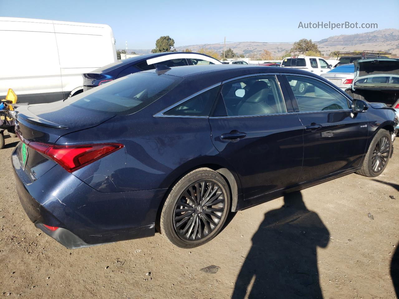 2019 Toyota Avalon Xle Blue vin: 4T1B21FB1KU009072