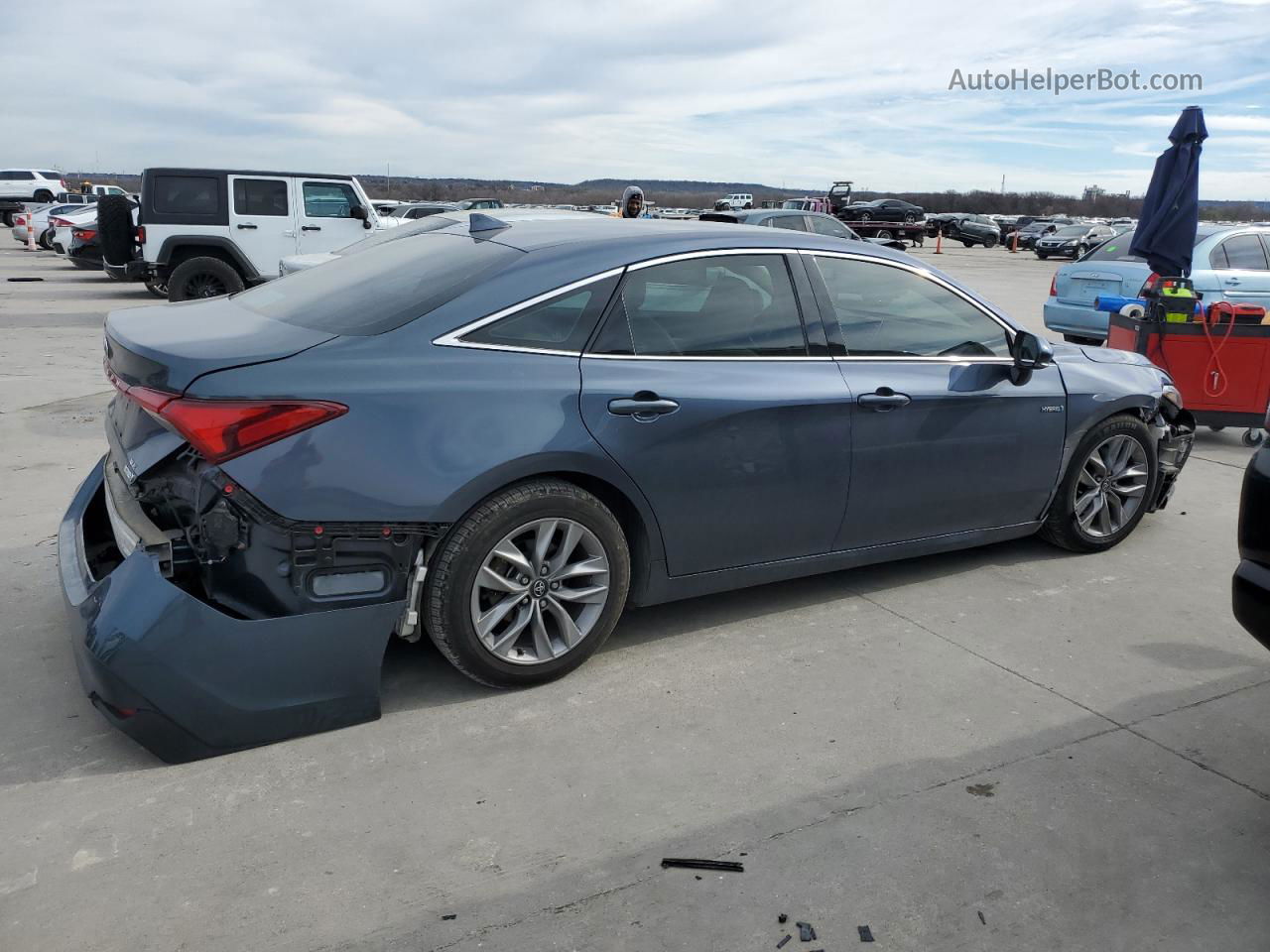 2019 Toyota Avalon Xle Blue vin: 4T1B21FB2KU005922