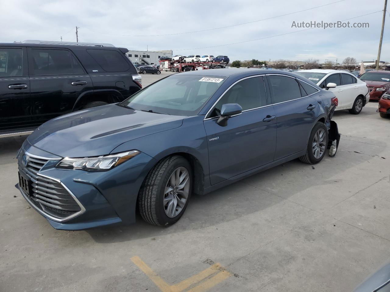 2019 Toyota Avalon Xle Blue vin: 4T1B21FB2KU005922