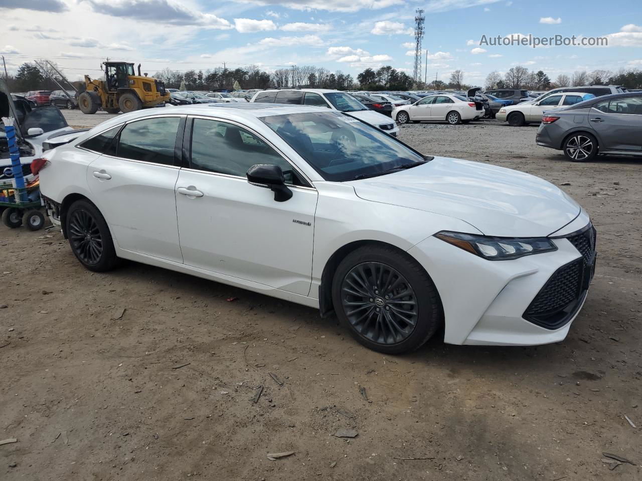 2019 Toyota Avalon Xle White vin: 4T1B21FB3KU001961