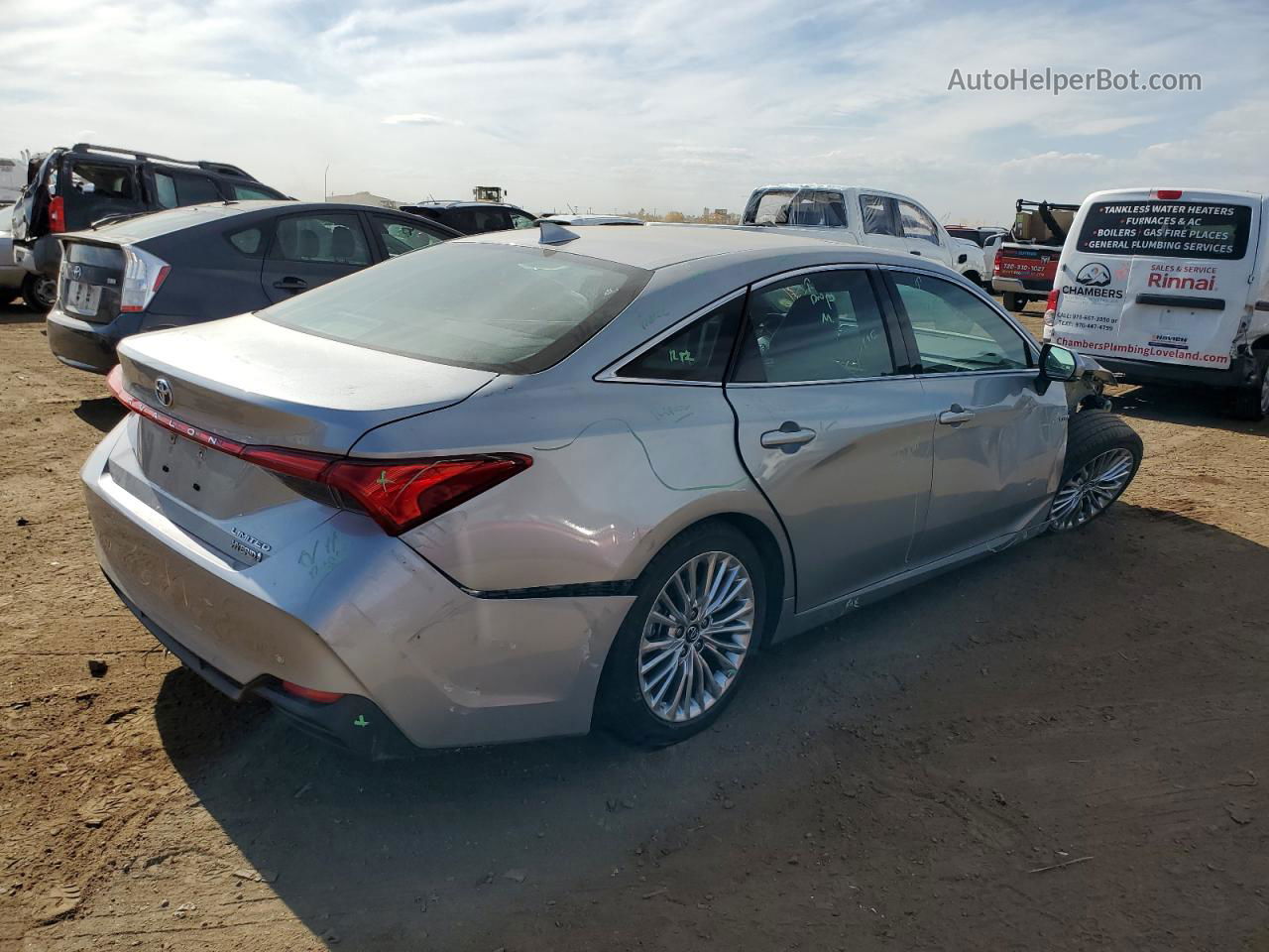 2019 Toyota Avalon Xle Серебряный vin: 4T1B21FB3KU006237