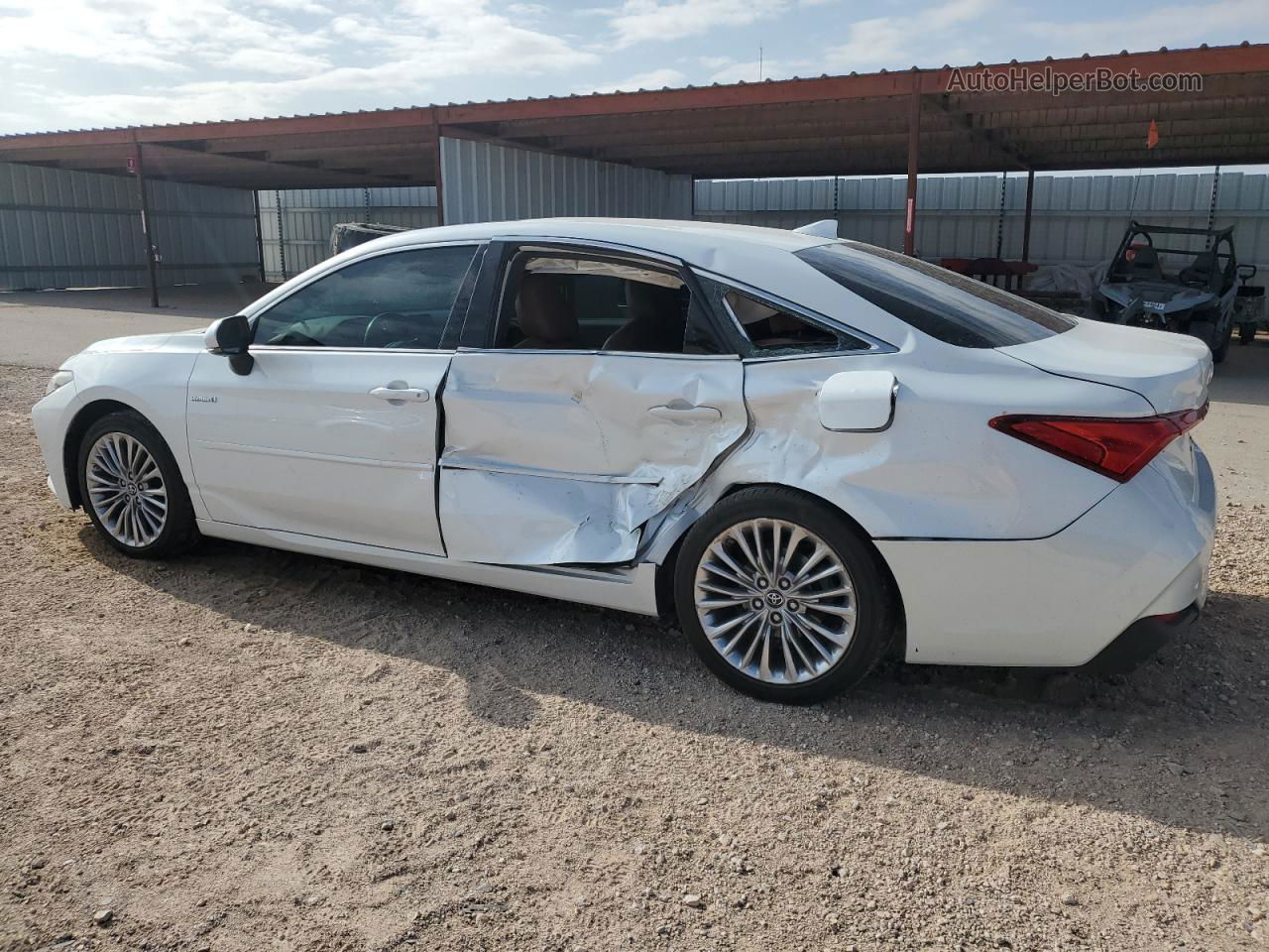 2019 Toyota Avalon Xle White vin: 4T1B21FB3KU010398