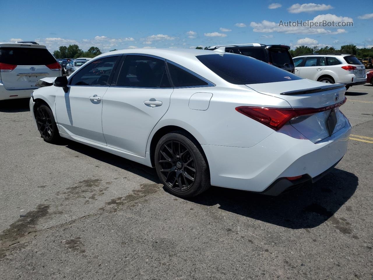 2019 Toyota Avalon Xle White vin: 4T1B21FB3KU010501