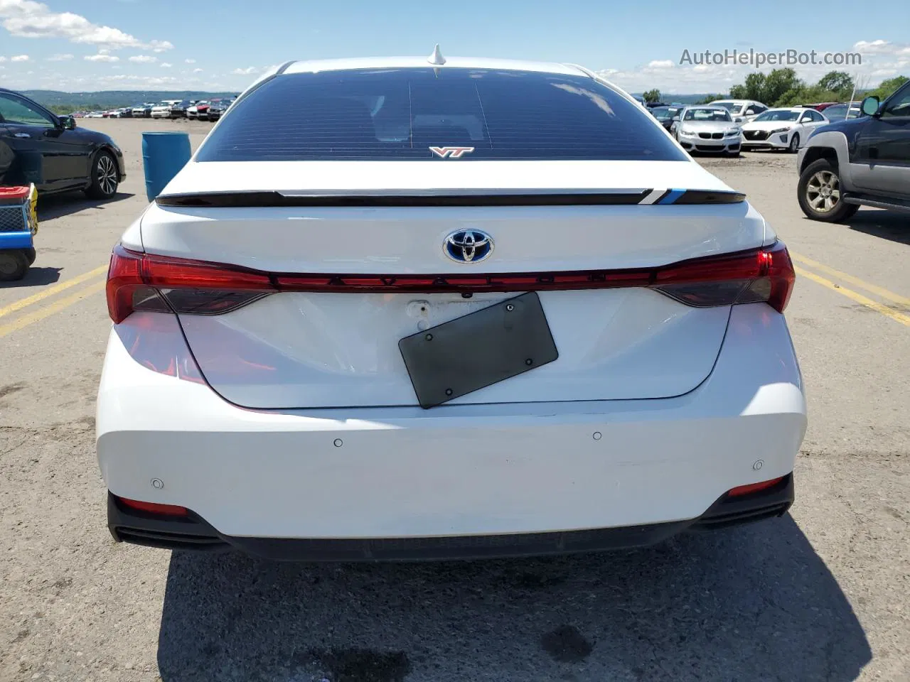 2019 Toyota Avalon Xle Белый vin: 4T1B21FB3KU010501