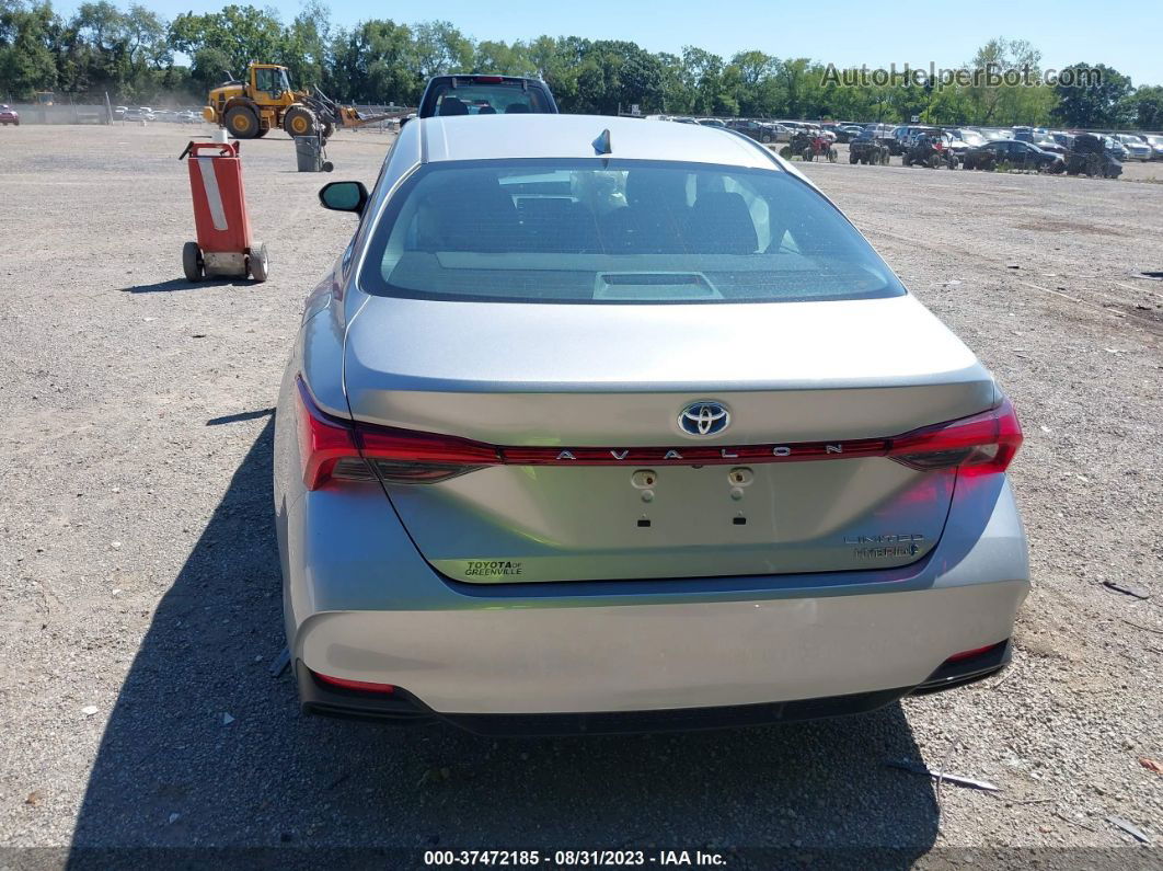 2019 Toyota Avalon Hybrid Silver vin: 4T1B21FB4KU008465