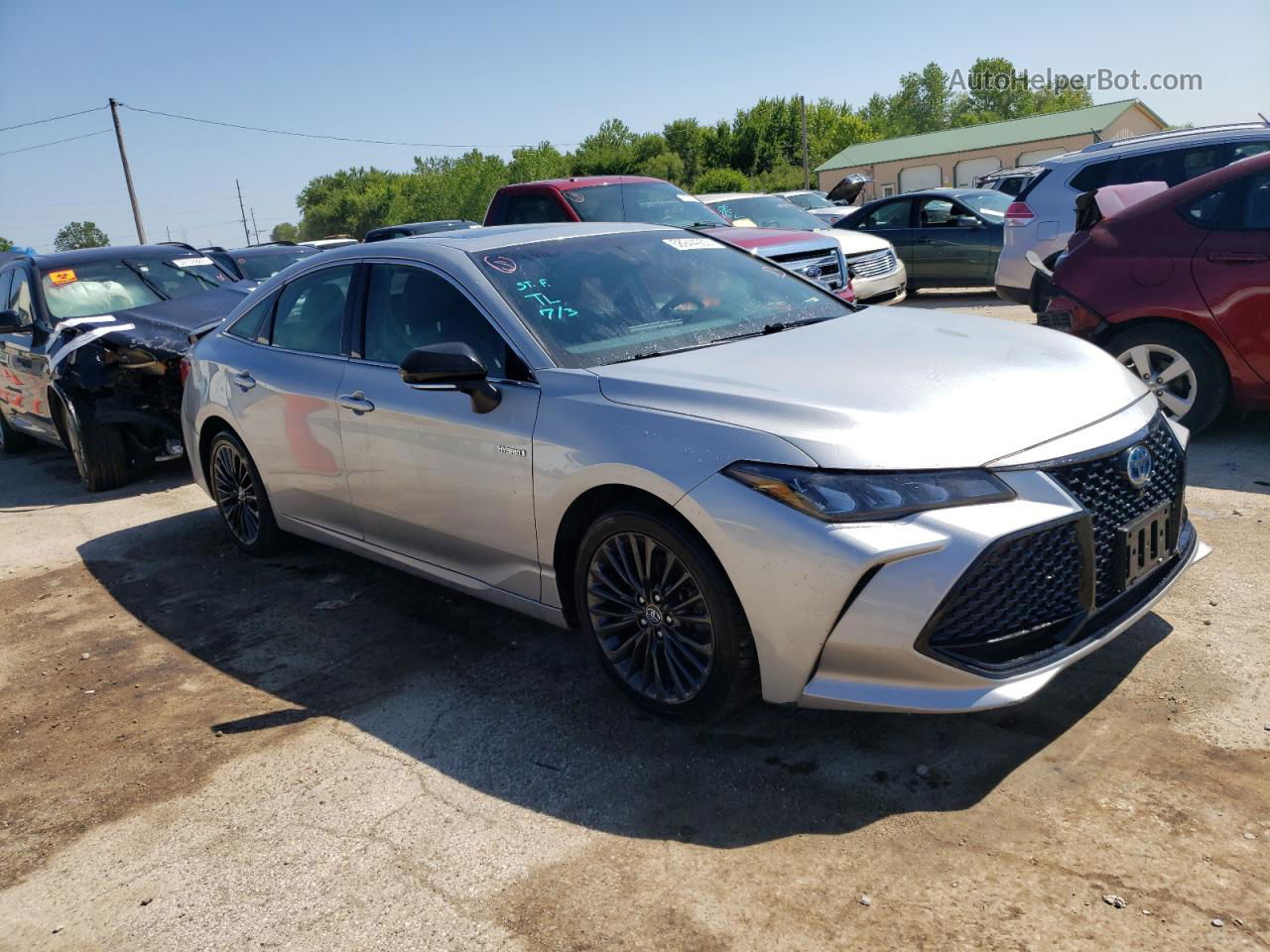 2019 Toyota Avalon Xle Silver vin: 4T1B21FB5KU002531