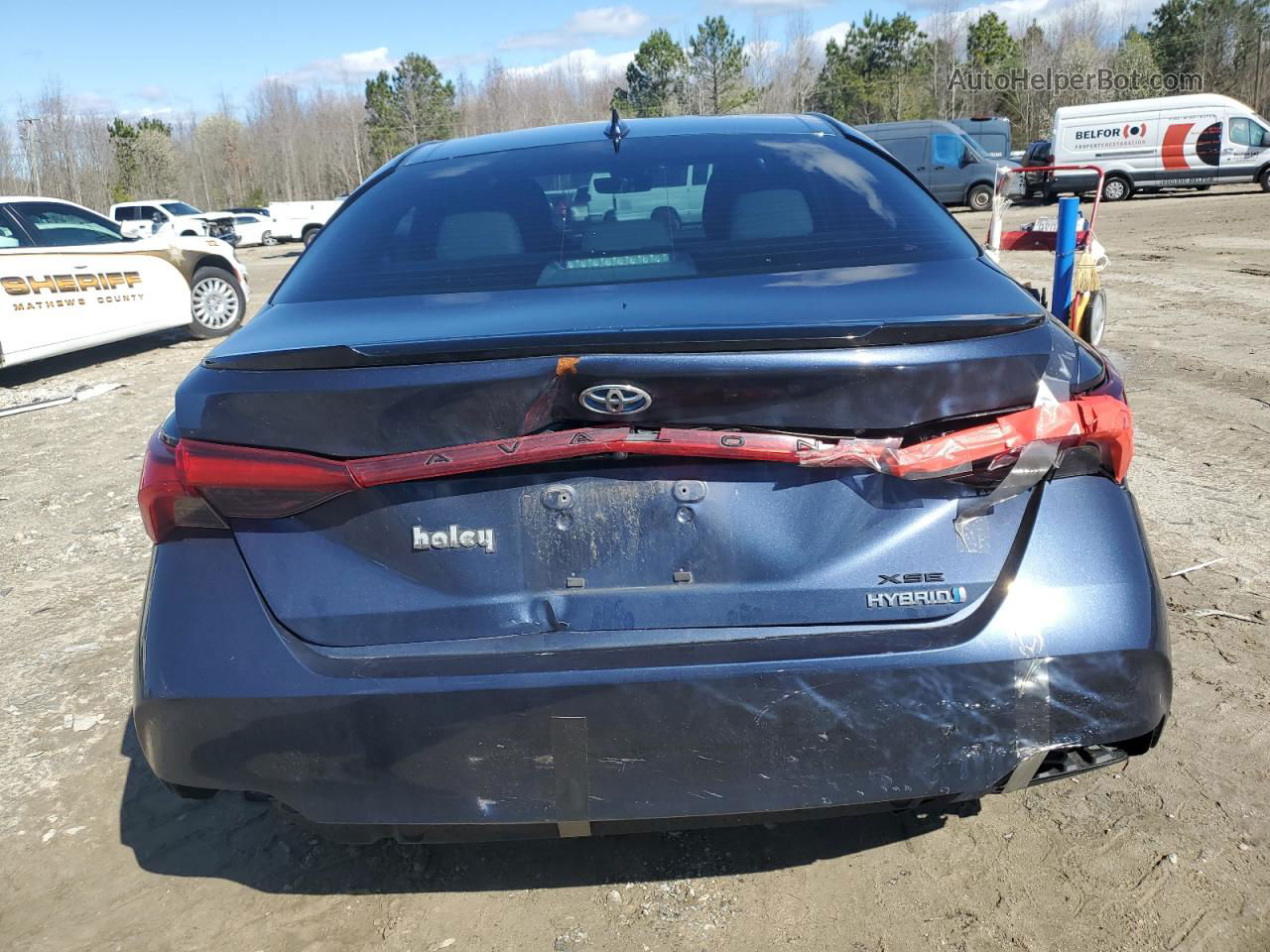 2019 Toyota Avalon Xle Blue vin: 4T1B21FB5KU004926