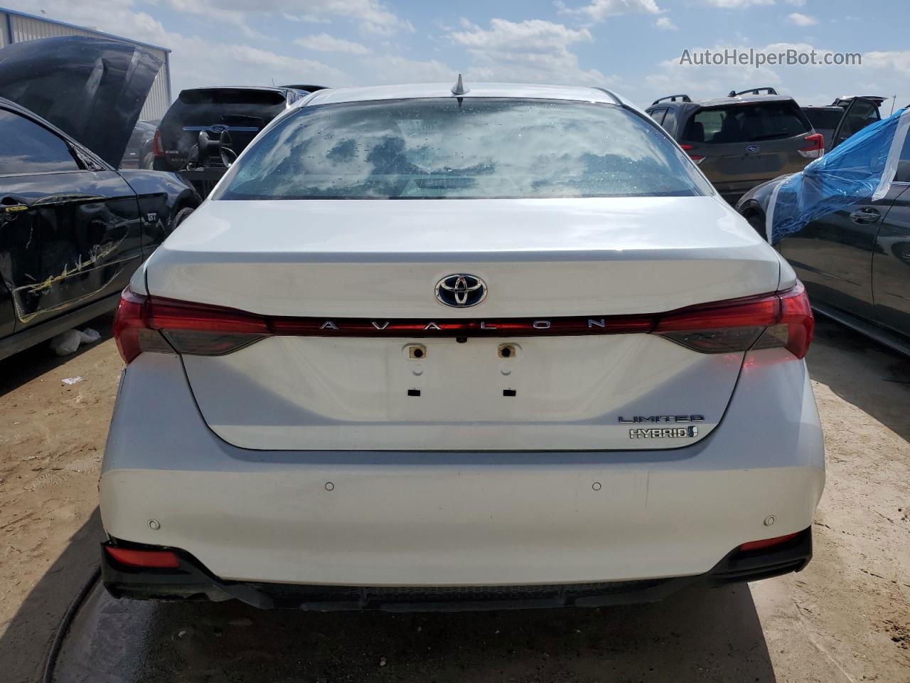 2019 Toyota Avalon Xle Белый vin: 4T1B21FB5KU010435