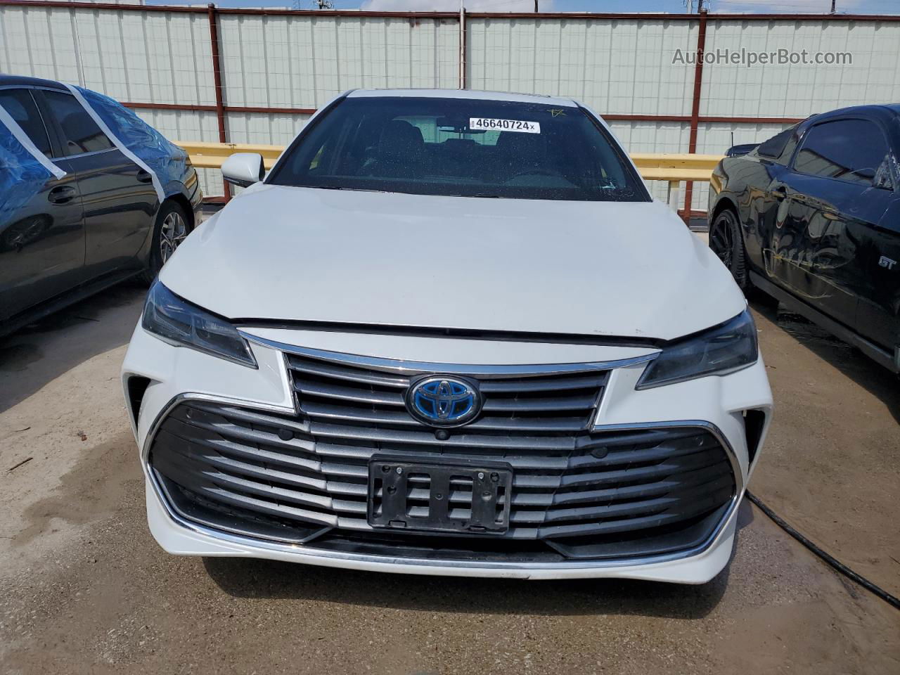 2019 Toyota Avalon Xle White vin: 4T1B21FB5KU010435