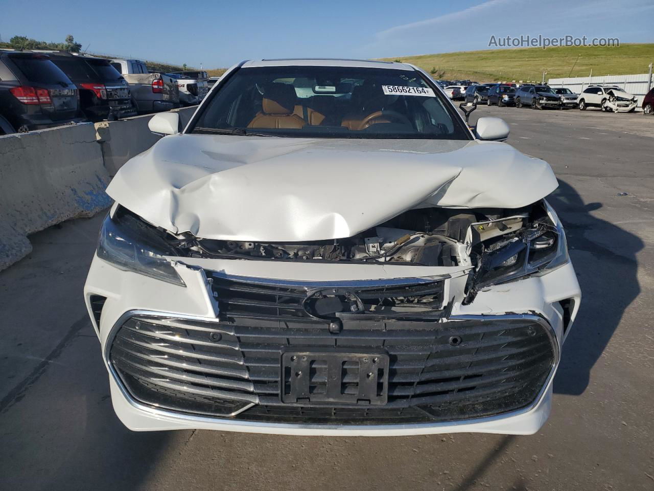 2019 Toyota Avalon Xle White vin: 4T1B21FB5KU010550