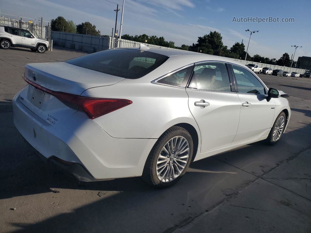 2019 Toyota Avalon Xle White vin: 4T1B21FB5KU010550