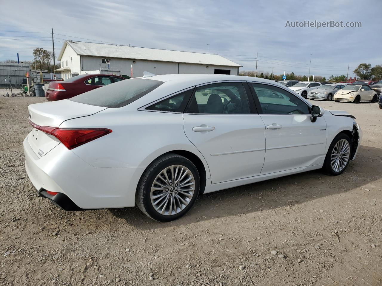 2019 Toyota Avalon Xle Белый vin: 4T1B21FB6KU011500