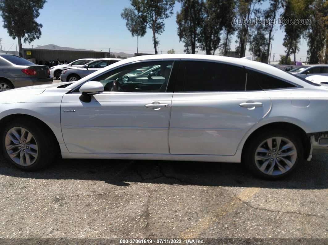 2019 Toyota Avalon Hybrid Xle White vin: 4T1B21FB7KU002983