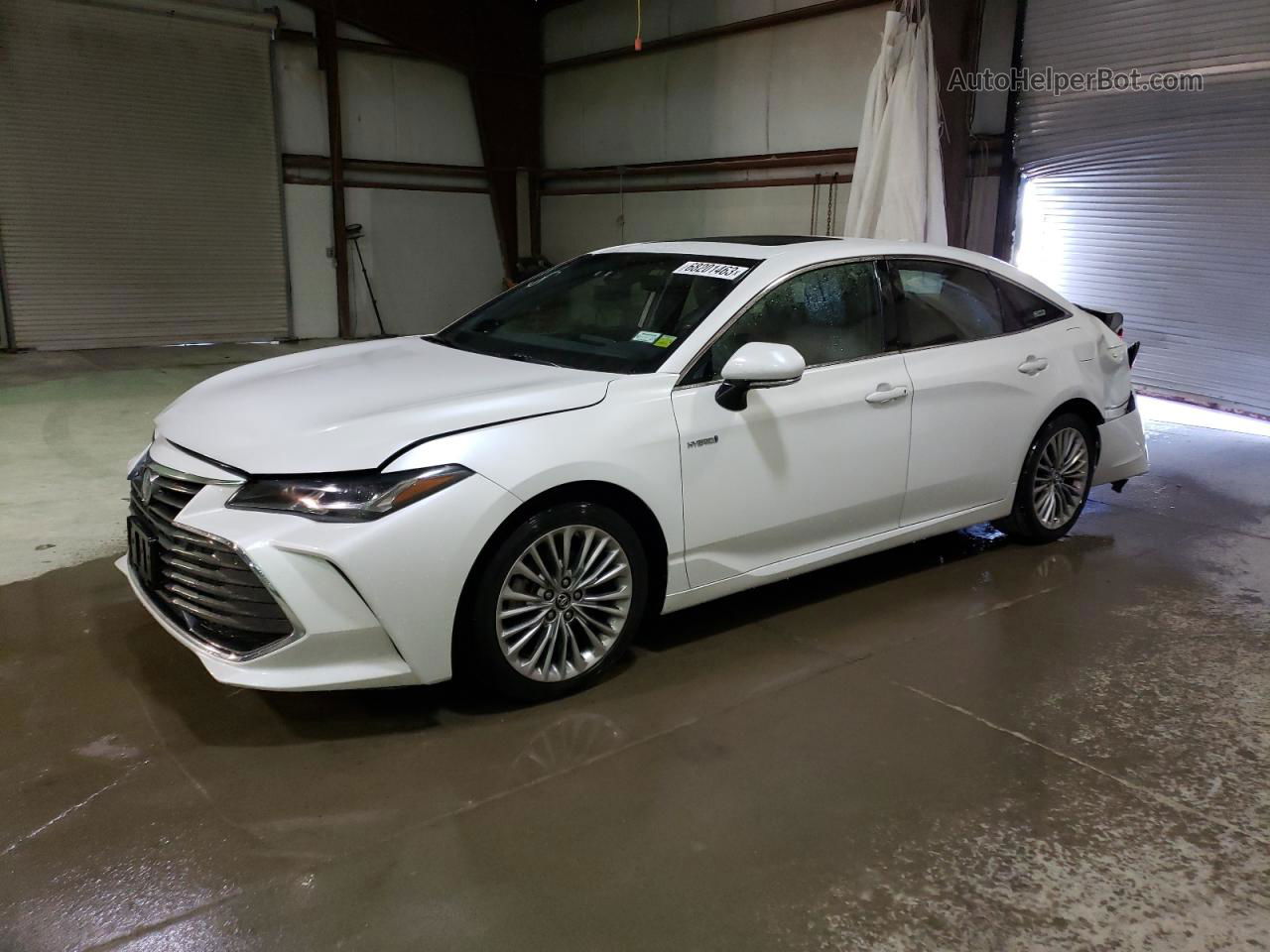 2019 Toyota Avalon Xle White vin: 4T1B21FB8KU005309