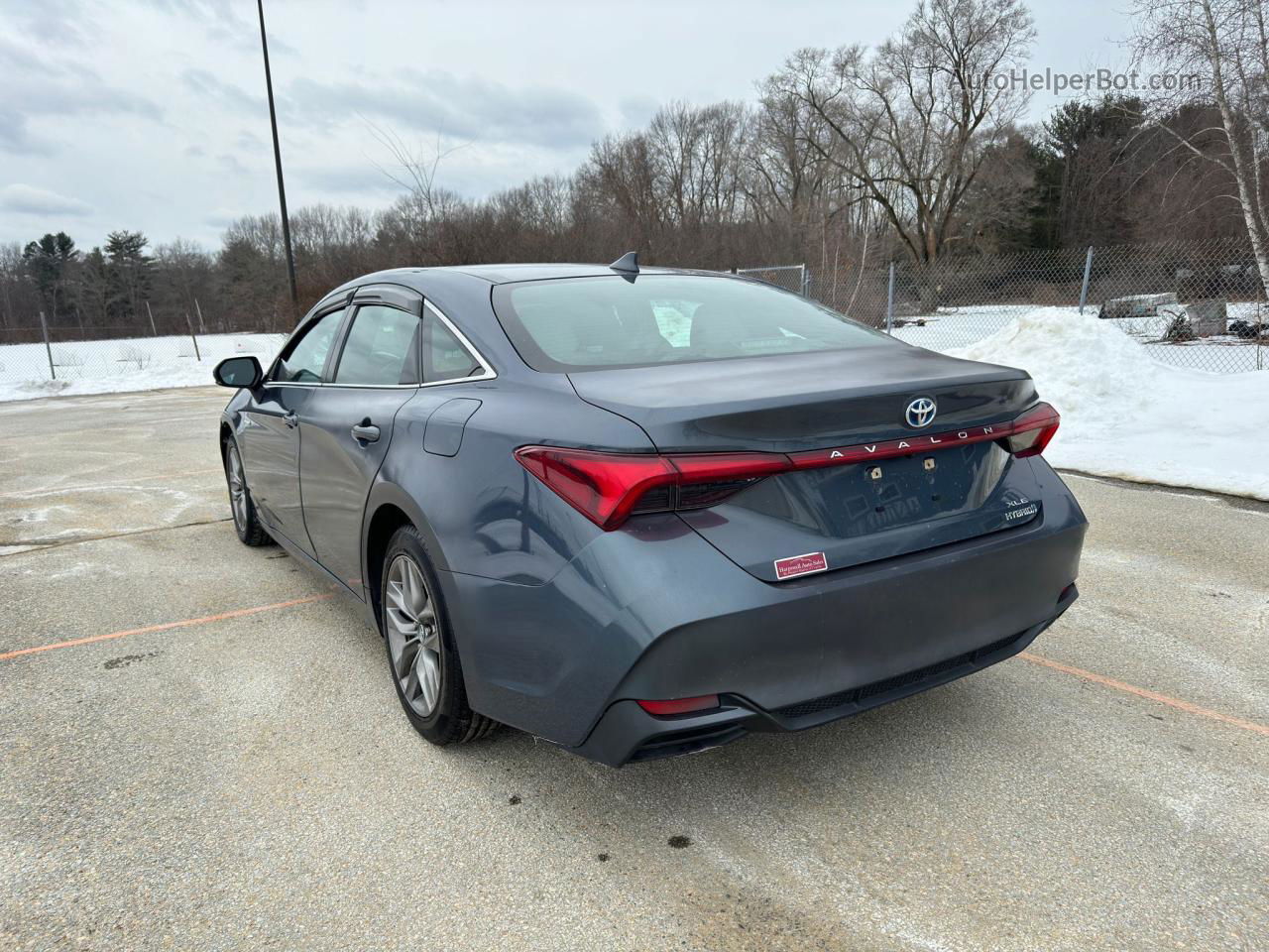 2019 Toyota Avalon Xle Синий vin: 4T1B21FB9KU006310