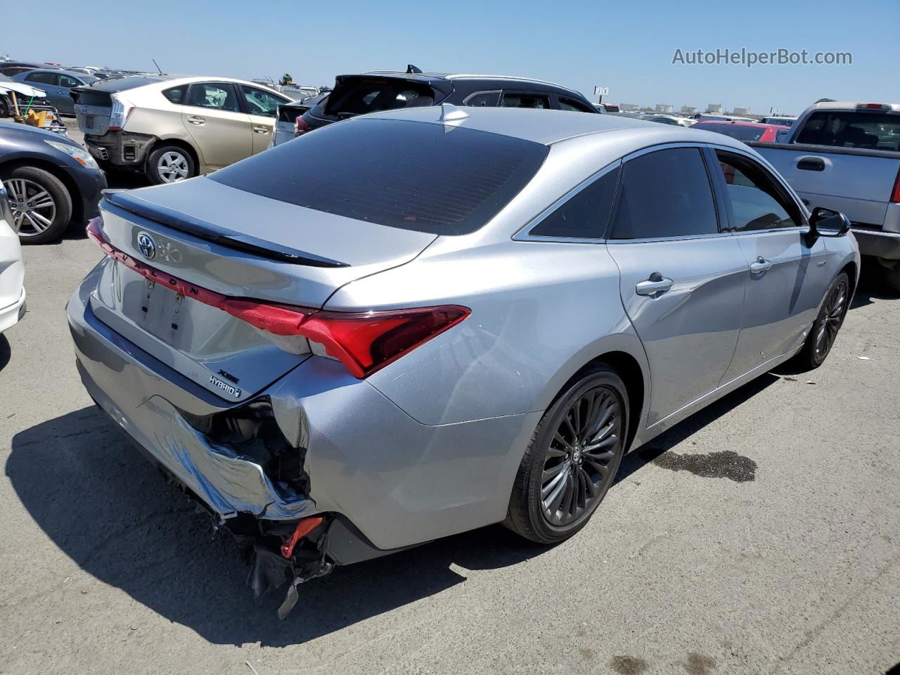 2019 Toyota Avalon Xle Silver vin: 4T1B21FB9KU006453