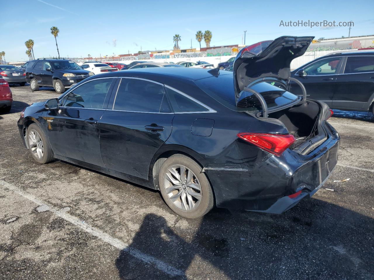 2019 Toyota Avalon Xle Черный vin: 4T1B21FB9KU006730