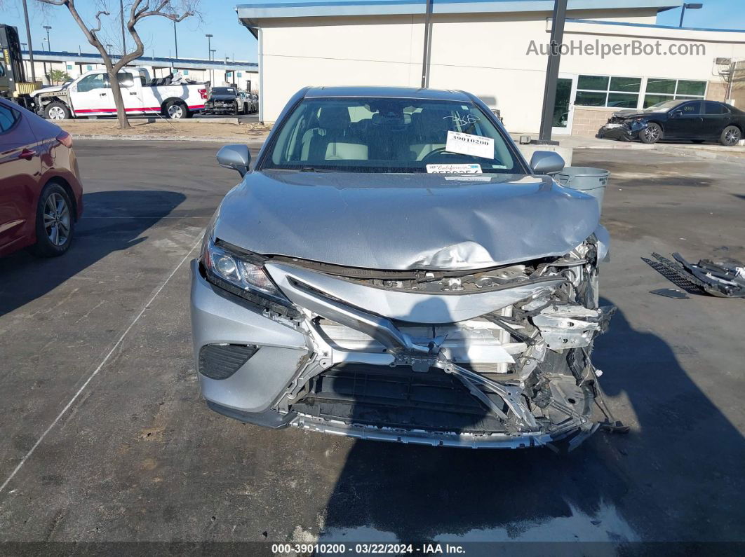 2019 Toyota Camry Hybrid Se Серебряный vin: 4T1B21HK1KU515515