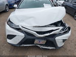 2019 Toyota Camry Hybrid Se White vin: 4T1B21HK2KU012060