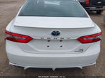 2019 Toyota Camry Hybrid Se White vin: 4T1B21HK2KU012060