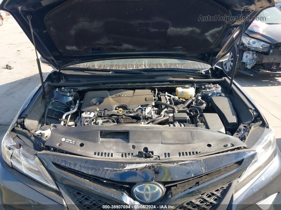 2019 Toyota Camry Hybrid Se Синий vin: 4T1B21HK4KU514326
