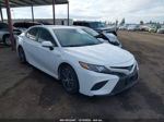 2019 Toyota Camry Hybrid Se White vin: 4T1B21HK4KU515850