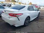 2019 Toyota Camry Hybrid Se White vin: 4T1B21HK4KU515850