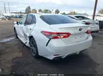 2019 Toyota Camry Hybrid Se White vin: 4T1B21HK4KU515850