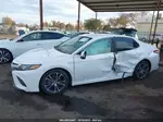 2019 Toyota Camry Hybrid Se White vin: 4T1B21HK4KU515850