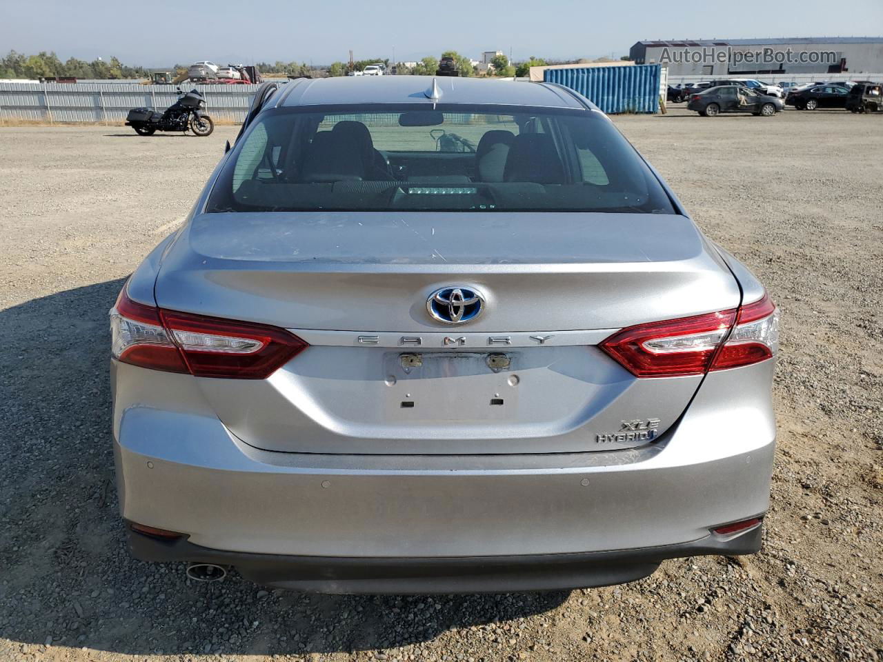 2019 Toyota Camry Hybrid Silver vin: 4T1B21HK4KU516531