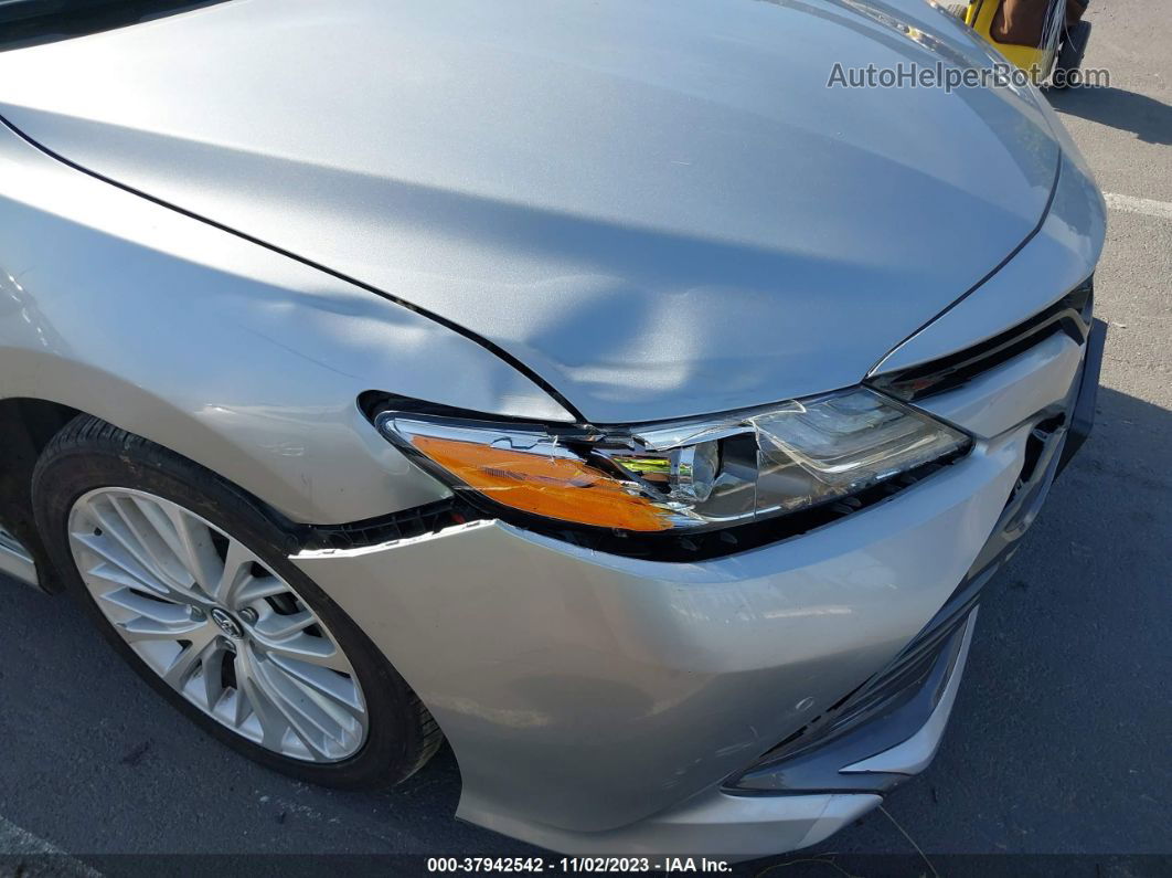 2019 Toyota Camry Hybrid Xle Silver vin: 4T1B21HK4KU518117