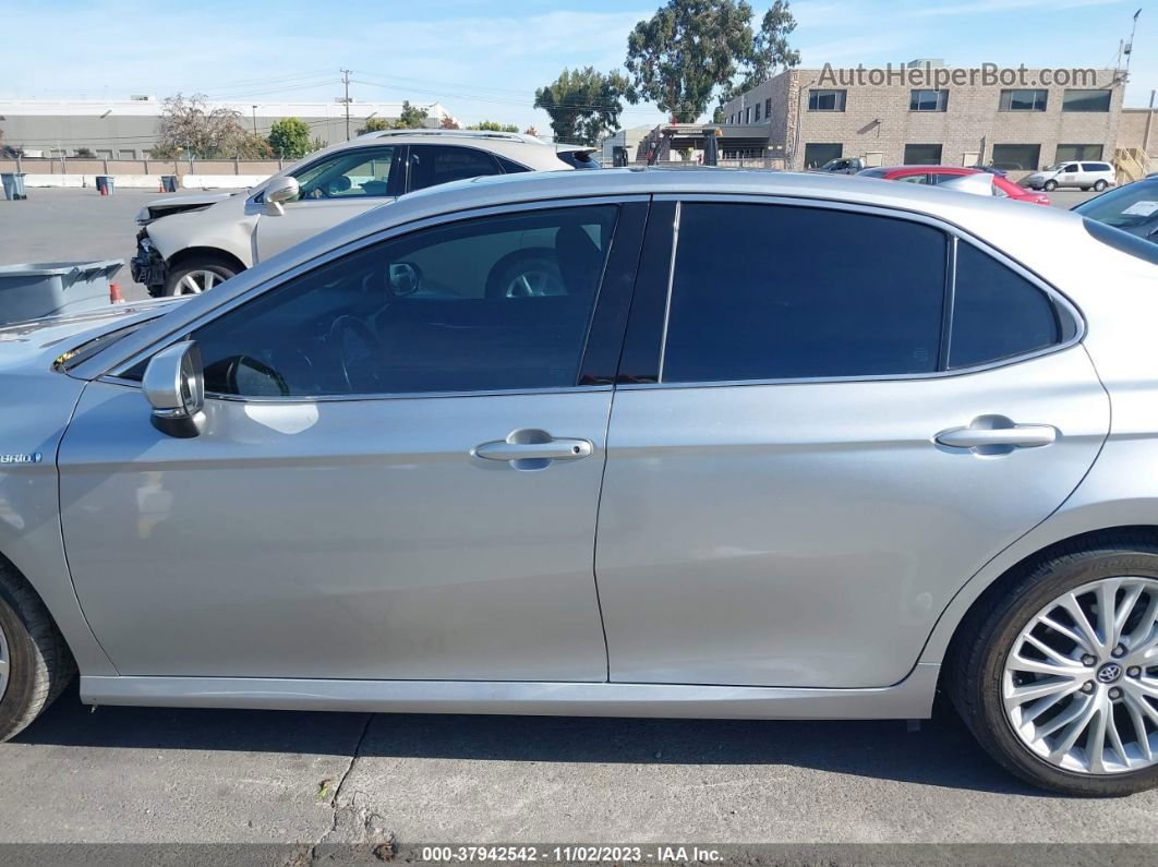 2019 Toyota Camry Hybrid Xle Silver vin: 4T1B21HK4KU518117