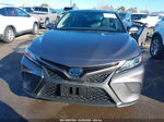 2019 Toyota Camry Hybrid Se Gray vin: 4T1B21HK5KU514027