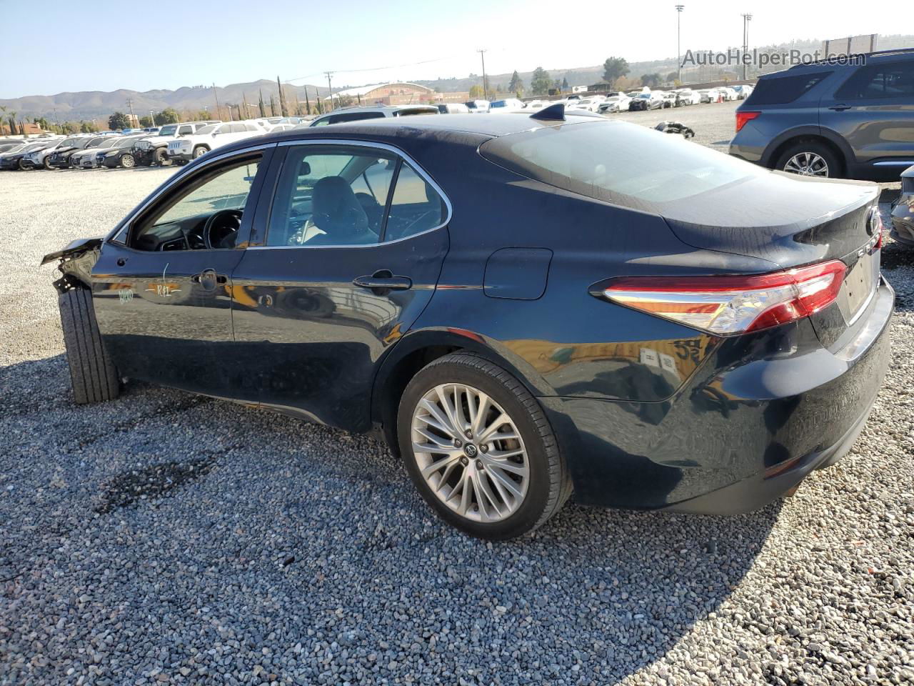 2019 Toyota Camry Hybrid Blue vin: 4T1B21HK5KU515209