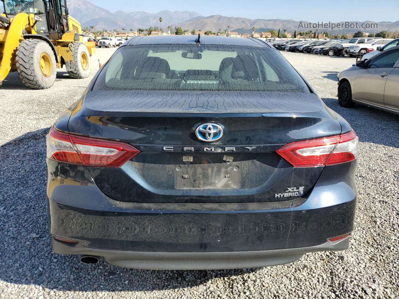 2019 Toyota Camry Hybrid Blue vin: 4T1B21HK5KU515209