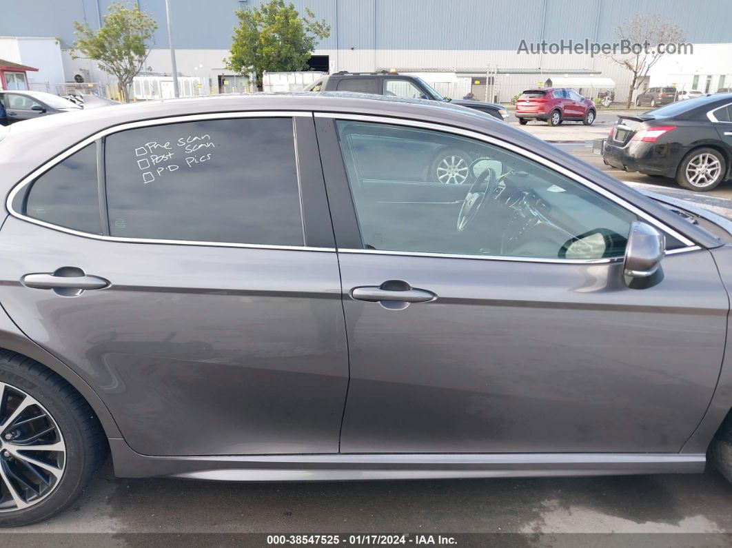 2019 Toyota Camry Hybrid Se Черный vin: 4T1B21HK6KU513484