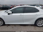 2019 Toyota Camry Hybrid Xle White vin: 4T1B21HK7KU512473